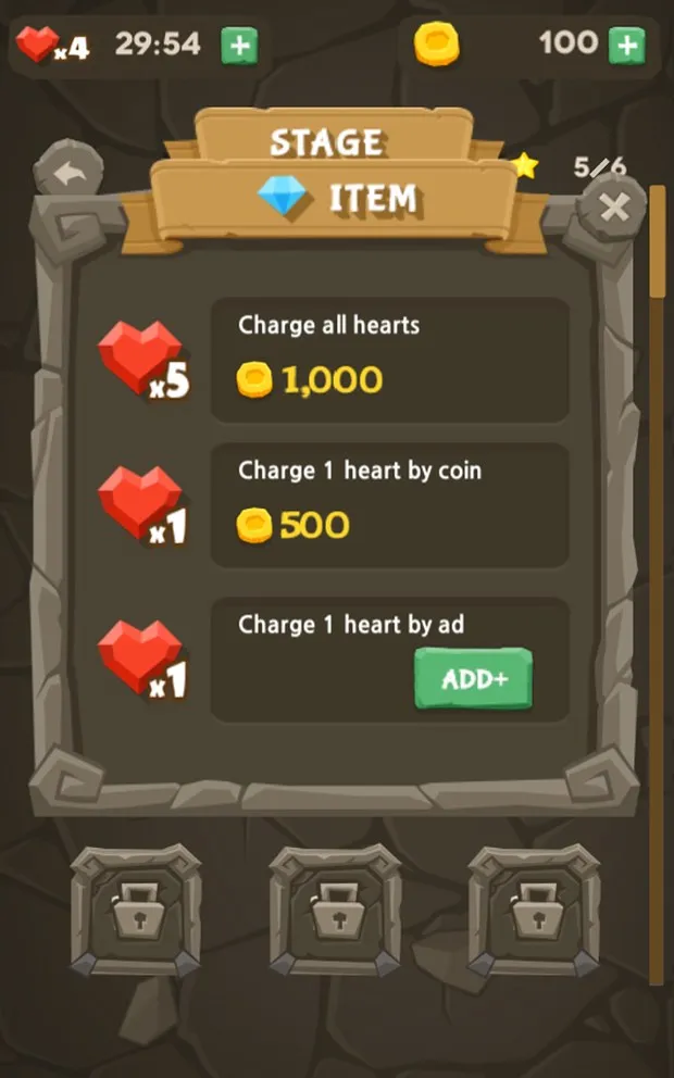 Recharging hearts